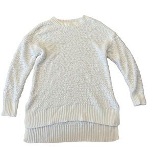 Zenana Premium Textured Cream Sweater Size Large